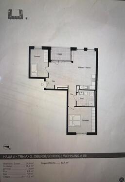 Foto - 3-Zimmer-Neubauwohnung mit Balkon