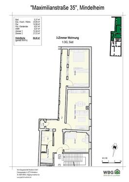 Foto - 2 Zimmer Etagenwohnung in Mindelheim