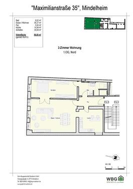 Foto - Etagenwohnung in Mindelheim zur Miete