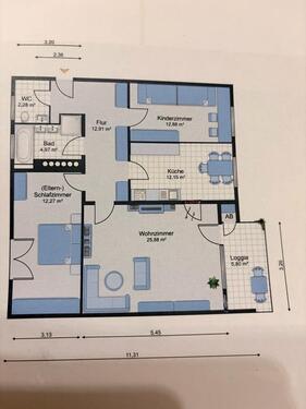 Foto - 3 Zimmer Dachgeschoßwohnung zum Kaufen in Salzgitter