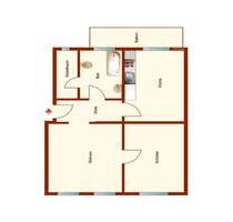 Schöne 70m² DG-Wohnung 2,5 ZKBB - Innenstadt - Wilhelmshaven