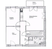 Moderne Wohnung in der 1. Etage in Grömitz zu vermieten