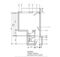 1 Zi. Appartement mit Balkon renoviert - Haar