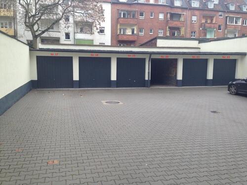 Foto - Garage zu vermieten Mannheim-Lindenhof gegenüber John Deere