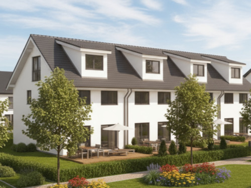 Foto - Schlüsselfertiges Sorglos-Paket: Reihenhaus + Grundstück 599.000€