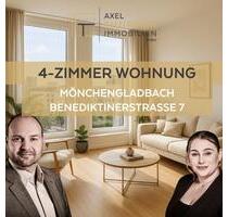 Großzügige 4-Zimmer-Altbauwohnung mit Balkon & Gartenmitbenutzung - Mönchengladbach Nord