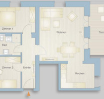 ++ ERSTBEZUG 3 Zimmer große Terrasse ++ - Chemnitz Wittgensdorf