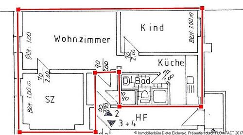 Foto - Etagenwohnung zur Miete in Sassnitz