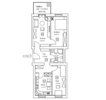 3-Zimmer-Wohnung mit EBK - 529,00&nbsp;EUR Kaltmiete, ca.&nbsp; 74,00&nbsp;m&sup2; in Helmstedt (PLZ: 38350)