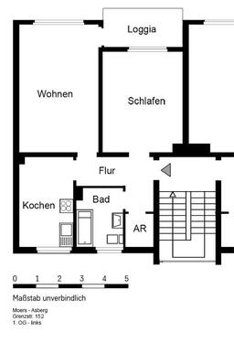Foto - 2.5 Zimmer Etagenwohnung in Moers