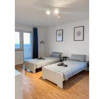 Helle & voll möblierte 2-Zimmer-Wohnung mit Balkon - Mainaschaff