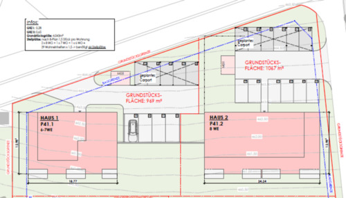 Foto - Attraktives Grundstück für bis zu 8 Wohneinheiten - MFH-Parzellen in Traitsching