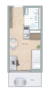 Foto - 1 Zimmer Etagenwohnung zur Miete in Vaterstetten