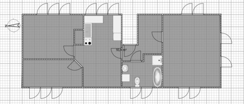 Foto - DG-Wohnung im Grünen, stadtnah - 850,00&nbsp;EUR Kaltmiete, ca.&nbsp; 85,00&nbsp;m&sup2;