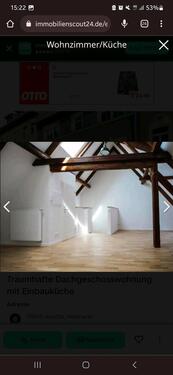 Foto - 2 Zimmer Dachgeschoßwohnung zur Miete in Apolda