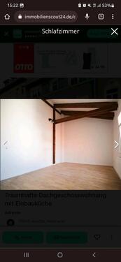 Foto - Dachgeschoßwohnung in Apolda zur Miete