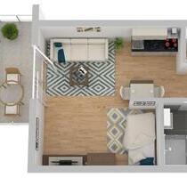 1,5 Zimmer Senioren-Apartment „Wohnen mit Service“ in Flachsmeer! - Westoverledingen