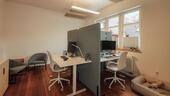 Foto - Büro- Arbeitsplatz in einem Shared Office