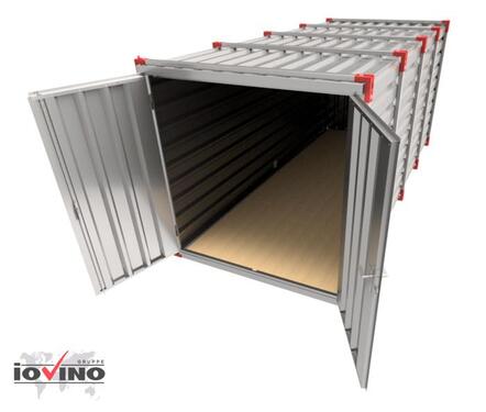 Foto - Rabattaktion zur Deutschland-Einführung Werkzeugbox 5,00 m 2S RED Bauwagen Gartenbox Gerätehaus Box