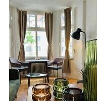 Vollmöbilierte Altbauwohnung auf Zeit am Düsseldorfer Volksgarten