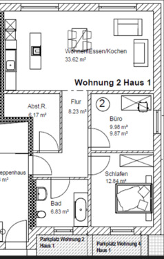 Foto - Barrierefreie 81m² 3-Zimmer-Neubauwohnung in Dombühl