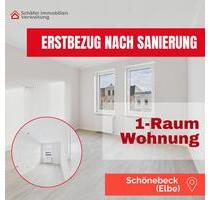 Erstbezug nach Sanierung, 1-Raum Wohnung im Herzen von Schönebeck! - Schönebeck (Elbe)