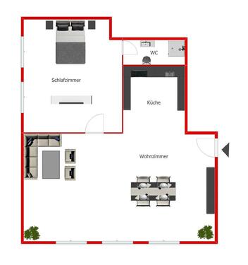 Foto - Etagenwohnung in Dillenburg zur Miete