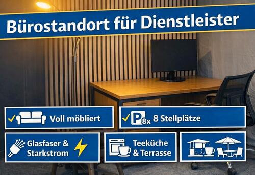 Foto - Ideal für Dienstleister - Büro mit bis zu 8 Stellplätzen
