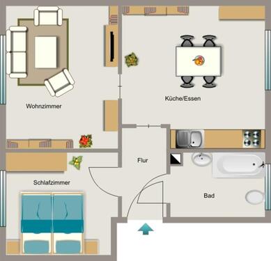 Foto - 2.5 Zimmer Etagenwohnung zur Miete in Bochum