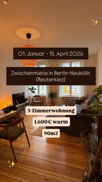 Foto - 3-Zimmerwohnung Berlin-Neukölln - Reuterkiez