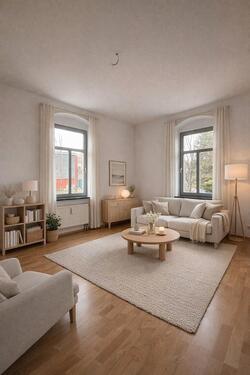 Foto - Einladende 2-Zi Altbauwohnung mit Balkon, EBK und Stellplatz auf dem Grundstück in ruhiger Lage