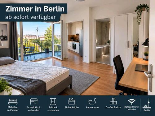 Foto - 1 Zimmer Etagenwohnung zur Miete in Berlin