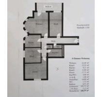4 Raum Wohnung in Lauter-Bernsbach