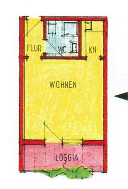 Foto - 1 Zimmer Etagenwohnung in Emmendingen