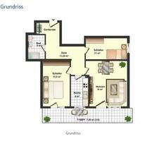Alpenblick TOP renovierte Eigentumswohnung 3 Zimmer - Augsburg Firnhaberau