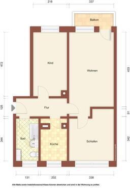 Foto - Etagenwohnung in Weißwasser (Oberlausitz) zur Miete