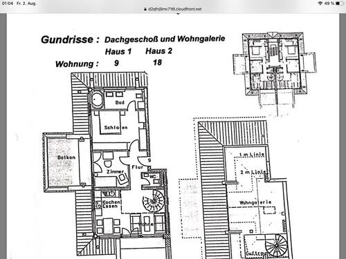 Foto - 3 Zimmer Dachgeschoßwohnung zum Kaufen in Bad Saarow