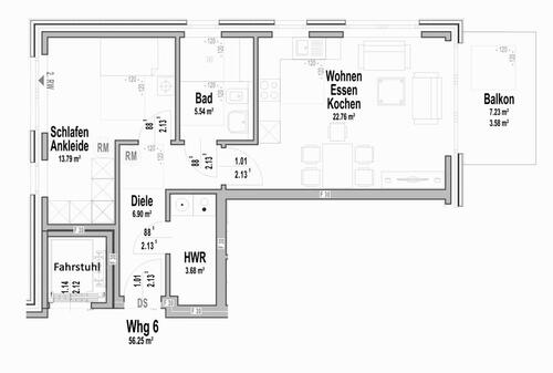 Foto - 2 Zimmer Etagenwohnung zum Kaufen in Laer