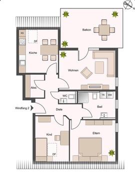 Foto - ERSTBEZUG - Neubau-Obergeschosswohnung im Herzen von Marienhafe