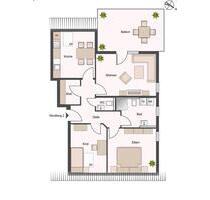 ERSTBEZUG - Neubau-Obergeschosswohnung im Herzen von Marienhafe - Upgant-Schott