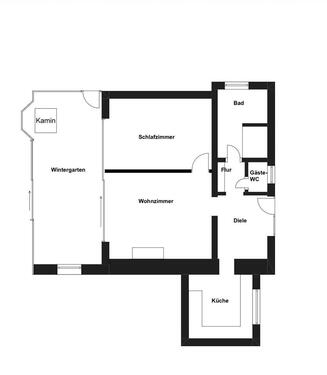 Foto - 85qm EG Wohnung mit Wintergarten & Terrasse - befristet bis 31.03