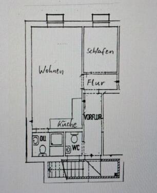 Foto - Kleine Wohnung in Kolenfeld - 300,00 EUR Kaltmiete, ca.  40,00 m²