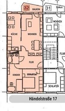 Foto - Mietwohnung 3 Raum 80 m² Leinefelde ruhig Balkon Badewanne Keller