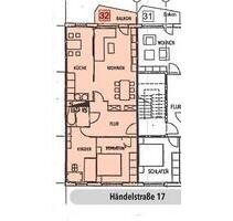 Mietwohnung 3 Raum 80 m² Leinefelde ruhig Balkon Badewanne Keller - Breitenworbis