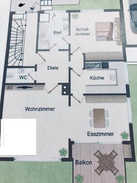 Foto - 2.5 Zimmer Erdgeschoßwohnung zur Miete in Stuttgart