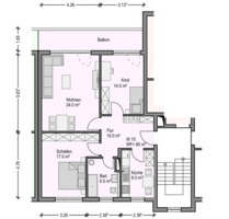 Helle 3-Zimmer-Wohnung mit Balkon - Löhne