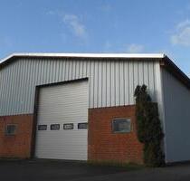 Halle Kalthalle Lager Warenlager am Stadtrand von Hamburg