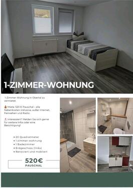 Foto - Möblierte 1 Zimmerwohnung in Baiersbronn-Obertal