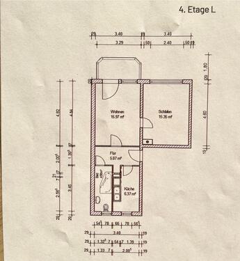 Foto - 2 Zimmer Etagenwohnung zur Miete in Magdeburg