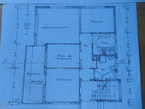 Foto - 4-Zimmer-Wohnung mit Balkon in Großostheim zu vermieten.